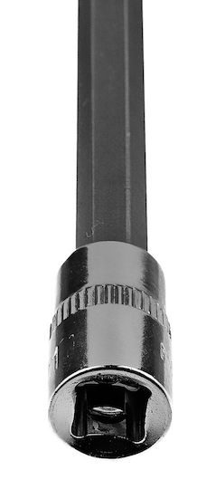 Neo Tools Spritzfilter Wasserhahn Bit-Stecknuss mit Kreuzschlitz-Bit und Antriebsvierkant 1/4'' Größe Pz1x87mm 1Stück