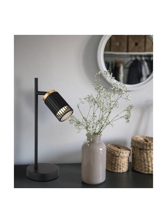 Globo Lighting Φωτιστικό Γραφείου για Ντουί GU10 σε Μαύρο Χρώμα