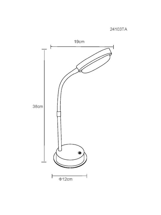 Globo Lighting Iluminat de Birou Reîncărcabil LED Globo Lighting Iluminat de Birou Reîncărcabil LED