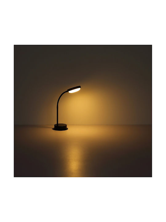 Globo Lighting Wiederaufladbar LED Schreibtischlampe in Schwarz Farbe