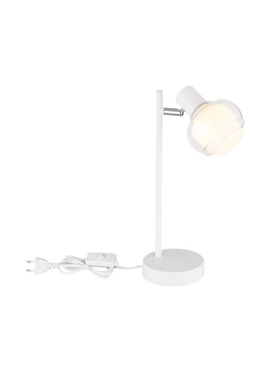 Globo Lighting Φωτιστικό Γραφείου για Ντουί E14 σε Λευκό Χρώμα