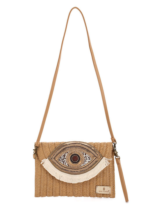 Bag to Bag Ψάθινη Τσάντα Θαλάσσης Πράσινη Bag to Bag Ψάθινη Τσάντα Θαλάσσης Πράσινη