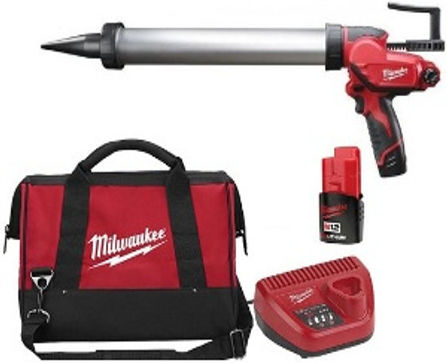 Milwaukee M12 Battery Silicone Glue Gun 12V 1x2Ah With Case