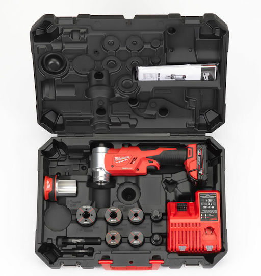 Milwaukee M18 HKP-201CA Kit Pompa hidraulică electrică Baterie Litiu 18V 1x2Ah cu husă