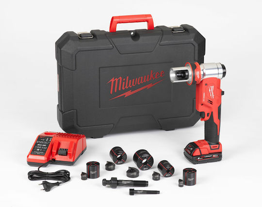 Milwaukee M18 HKP-201CA Kit Pompa hidraulică electrică Baterie Litiu 18V 1x2Ah cu husă
