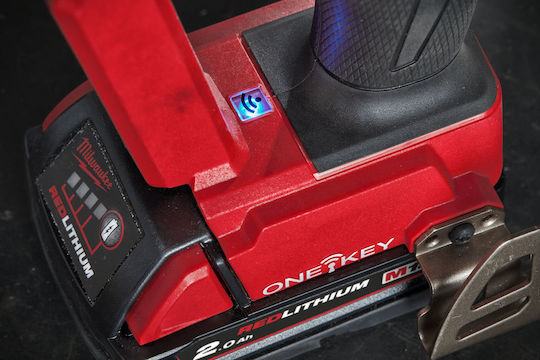 Milwaukee M18 ONEFPRT-202X Kit Electric Stapler Battery Lithium 18V 2x2Ah with Case