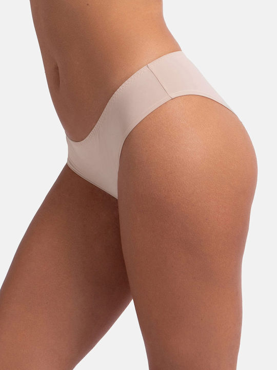 Γυναικεία Slip 2Pack με Δαντέλα Rose/beige