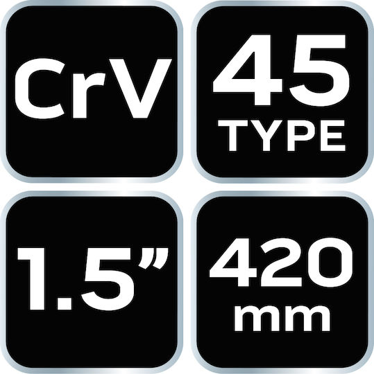 Neo Tools 1½" 420мм 45°