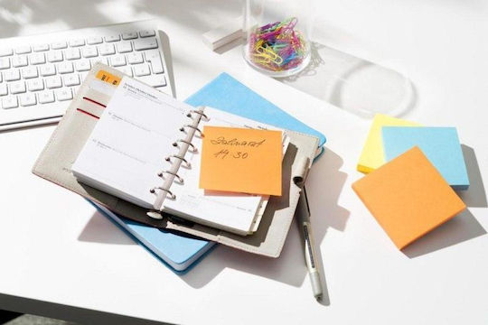 Post-it Χαρτάκια Σημειώσεων σε Κύβο Πορτοκαλί