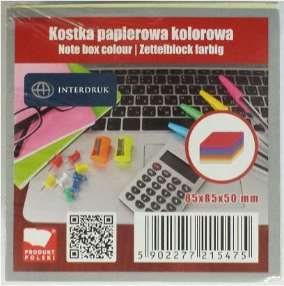 interDRUK Notizzettel im Würfel 8.5x8.5Stück