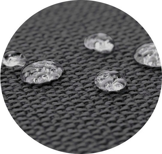 AIO Factory Waterproof Bench Cushion for Garden Bench Black 120x80cm
