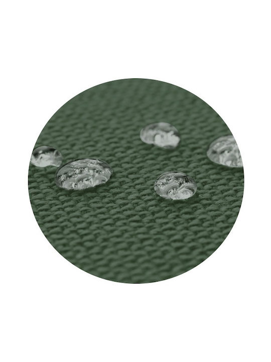 AIO Factory Αδιάβροχο Μαξιλάρι για Παγκάκι Κήπου Green 120x80εκ.