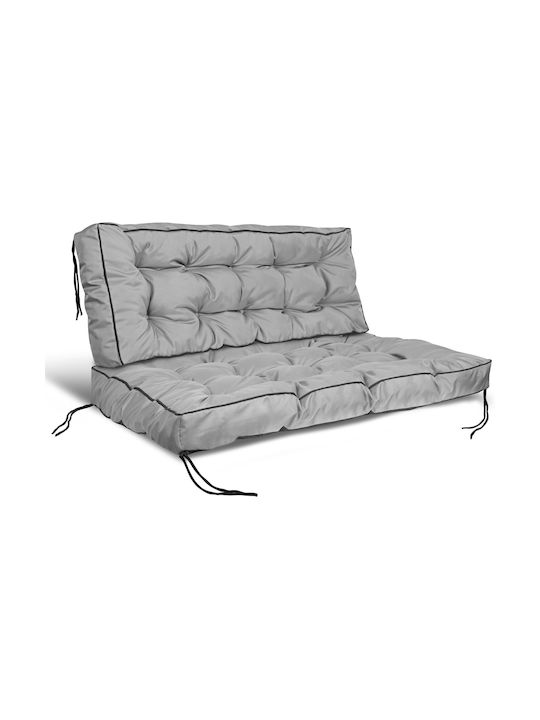 AIO Factory Pernă Waterproof Pentru Bancă De Grădină Gri 120x80cm