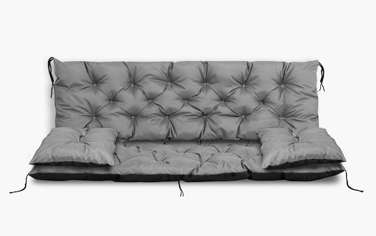 AIO Factory Pernă Waterproof Pentru Canapea De Grădină Cu Spătar Gri 60x180cm