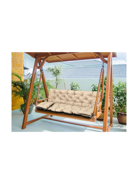 AIO Factory Pernă De Canapea De Grădină Cu Spătar Bej 60x150cm Waterproof