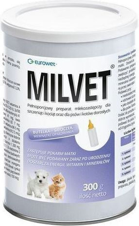 Eurowet Milch Pulver für die allgemeine Gesundheit 300gr