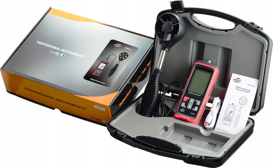 Anemometer Wind Meter Wind Measuring Device Temperature Humidity Speed Measurement Lcd