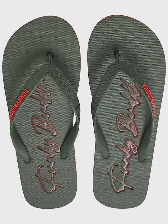 Men's Flip Flops Khaki