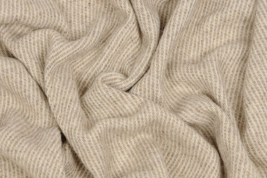 Matex Κουβέρτα Καναπέ με Κρόσσια 140x200εκ. Beige
