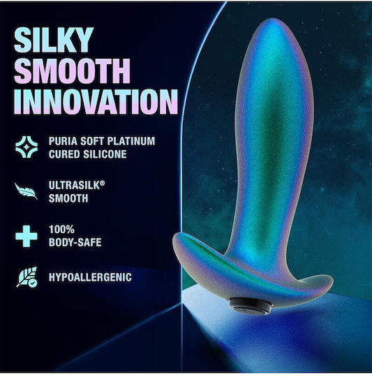 Blush Abenteuer Voyager Anal Plug mit Vibration Blau