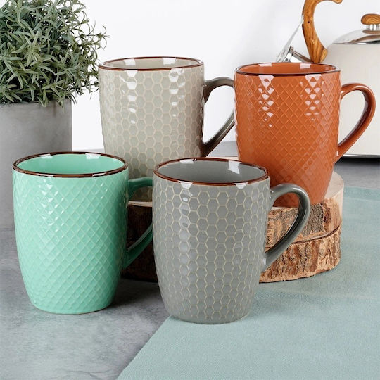 Vilde Mug Ceramic 400ml 4pcs