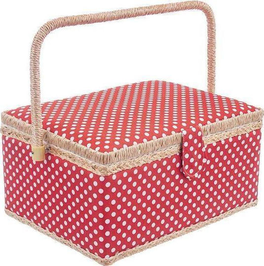 Orion Basket 18x24cm in Red color