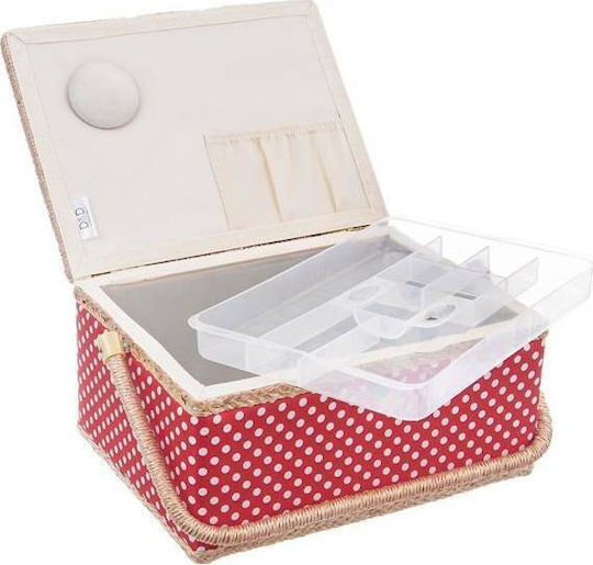Orion Basket 18x24cm in Red color