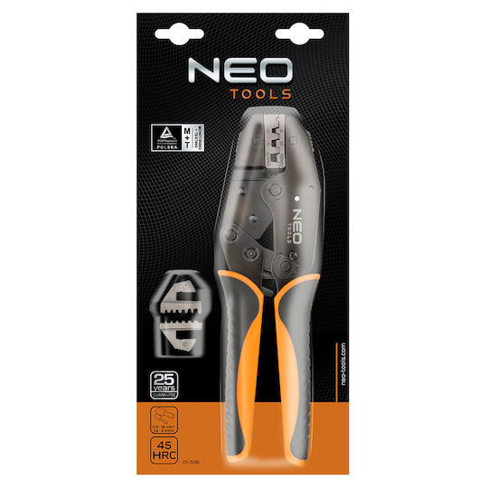 Crimping Pliers Ferrule Ends 0.5-16 Mm² 22-6 Awg