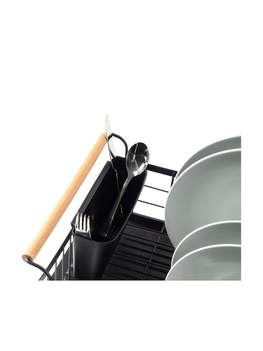 Vilde Sink Strainer Inox Black 42.5x29.5x19cm