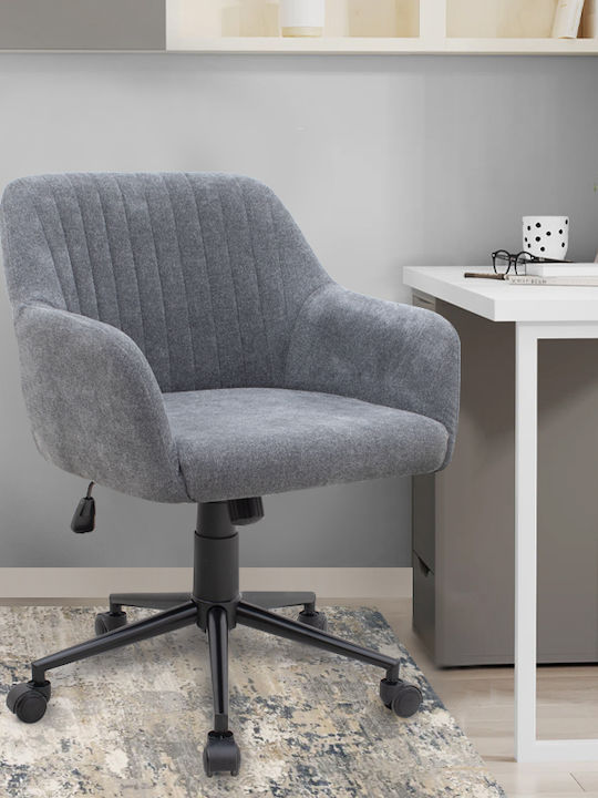 Stuhl Büro mit Neigung und Verstellbaren Armen Alice Gray Megapap