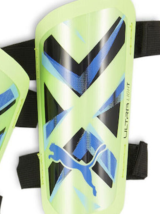 PUMA Ultra Light Strap 030875-12 Επικαλαμίδες Ποδοσφαίρου Ενηλίκων & Παιδικές Πράσινες