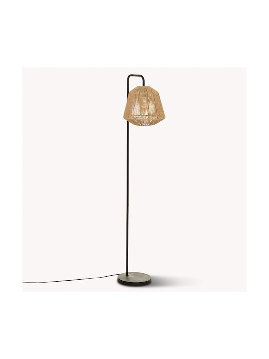 Stehlampe H150cm. Beige