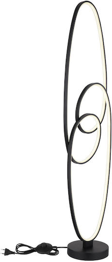 Globo Lighting Lampa de podea LED Negru