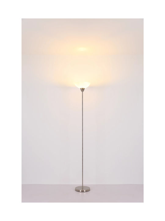 Globo Lighting Lampa de podea Argintiu