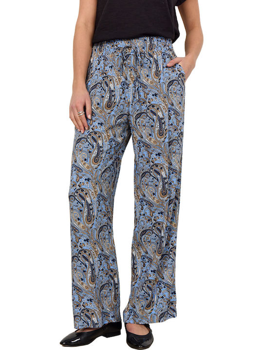 Damen Hochbund Pantaloona mit Gummiband Hellblau