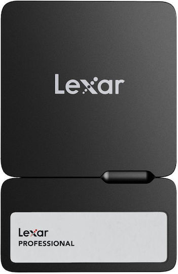Lexar Professional Go Portable 2.0TB USB 2.0 SSD Stick Μαύρο