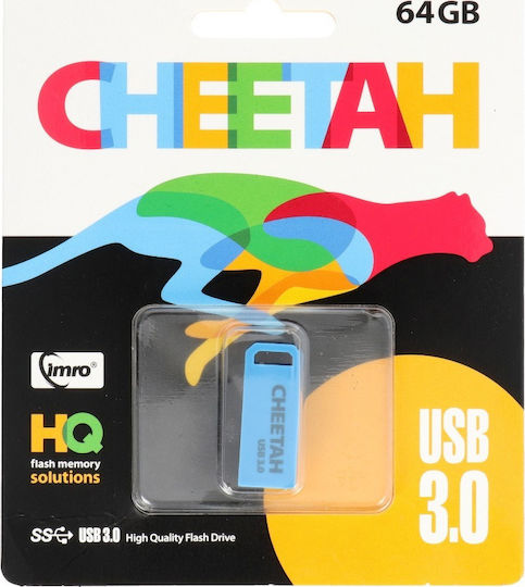 IMRO 64GB USB 3.0 Stick Γκρι