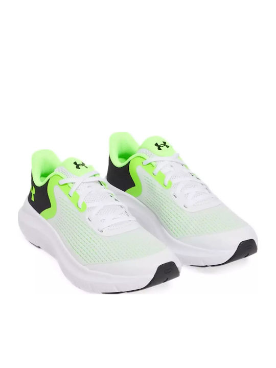 Ua Bgs Rogue 5 Kids Sports Shoes Running with Laces White