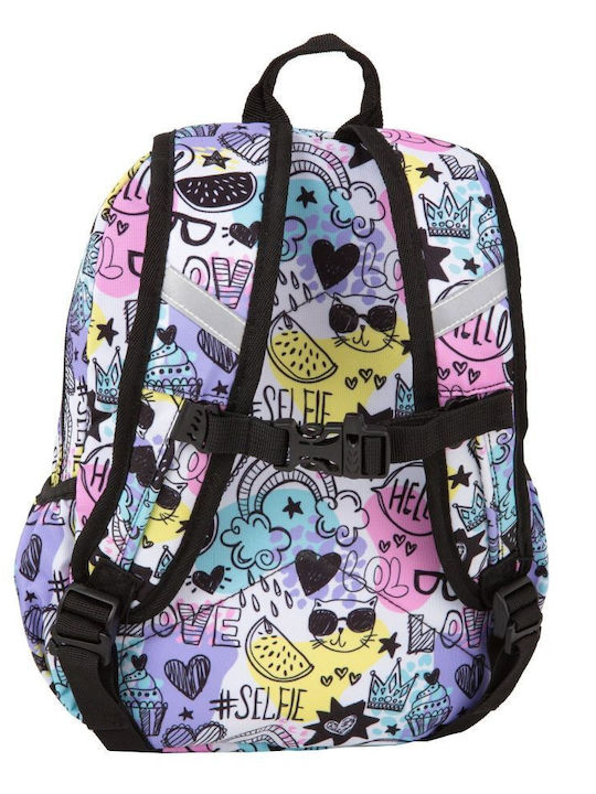 Coolpack Toby Σχολική Τσάντα Πλάτης Νηπιαγωγείου Πολύχρωμη 10lt 26 x 12 x 35εκ