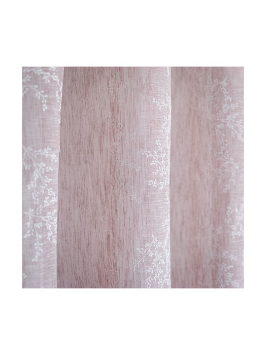 My Home Luxury Vorhang mit Grommets Rosa 280x270cm