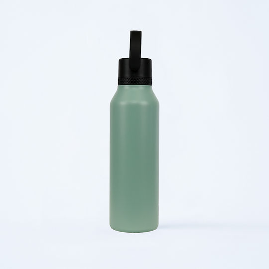 Runbott Μπουκάλι Θερμός Ανοξείδωτο BPA Free 600ml Πράσινο