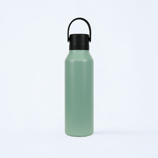Runbott Μπουκάλι Θερμός Ανοξείδωτο BPA Free 600ml Πράσινο