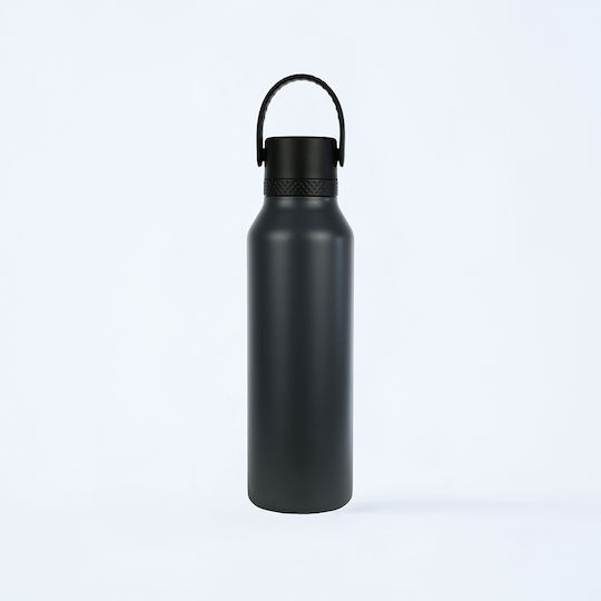 Runbott Μπουκάλι Θερμός Ανοξείδωτο BPA Free 600ml Ανθρακί