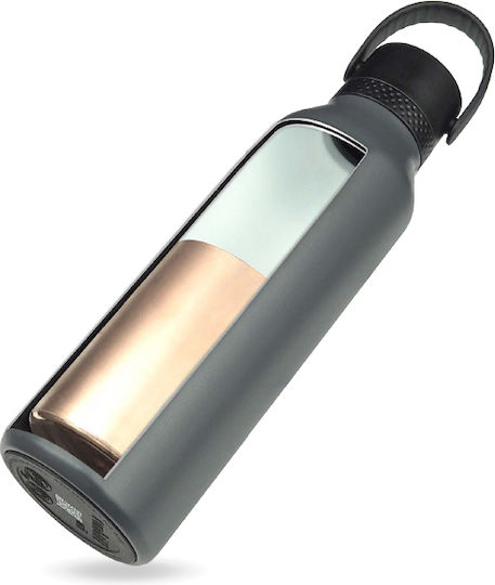 Runbott Μπουκάλι Θερμός Ανοξείδωτο BPA Free 600ml Κρεμ