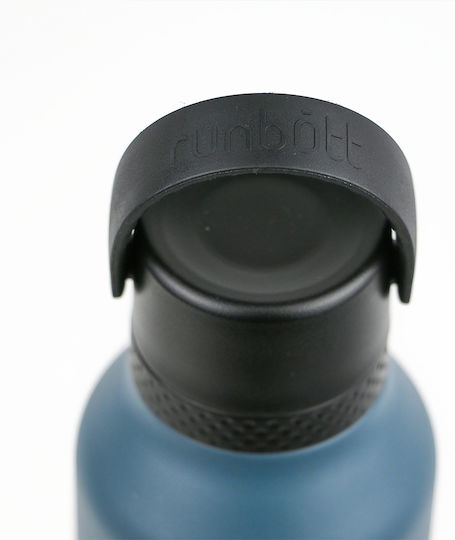 Runbott Μπουκάλι Θερμός Ανοξείδωτο BPA Free 600ml Μπλε