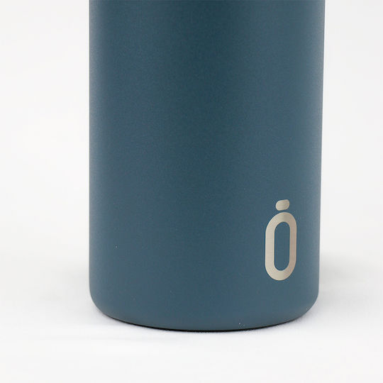 Runbott Μπουκάλι Θερμός Ανοξείδωτο BPA Free 600ml Μπλε
