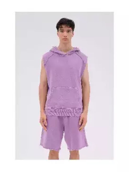 Φούτερ Vintage Purple