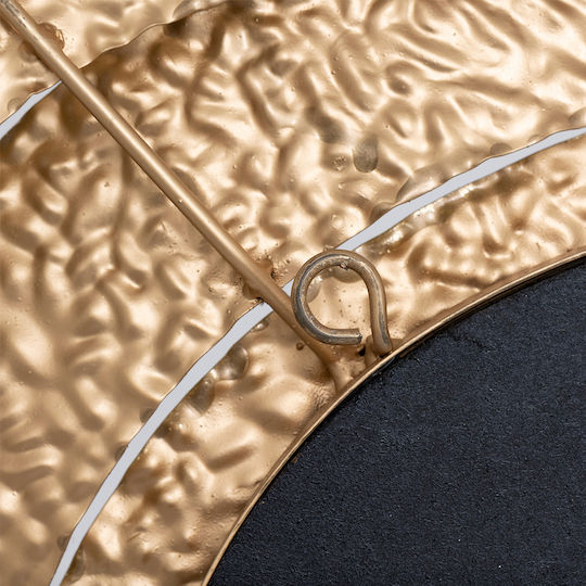 Brenda Wandspiegel Oval mit Gold Metallisch Rahmen 89x58cm 1Stück