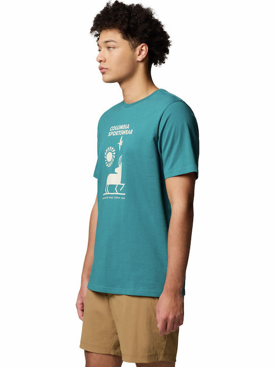 Explorers Canyon T-Shirt Petrol Blue
