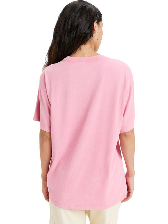 Sunnyoversize Women's Blouse Cotton Discreet Mauve